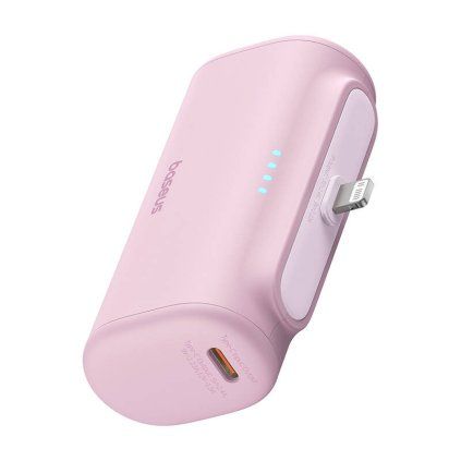 Powerbank OS-Baseus kompaktní IP 5000mAh 20W (pink)