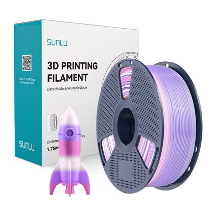 Filament Sunlu PLA (Rainbow) 03  Sunlu
