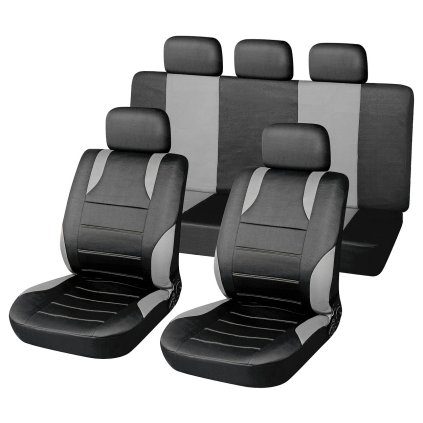 Potahy sedadel sada 9ks SPORT šedé AIRBAG  Compass
