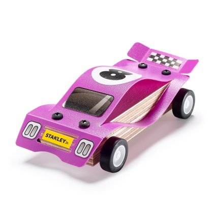 Stanley Jr. OK012-SY Stavebnice, závodní auto, dřevo  Stanley