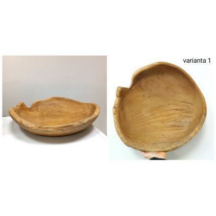 TEAK Talíř průměr 40 cm  Teak