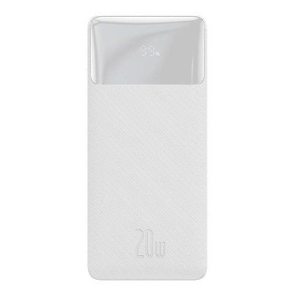Powerbanka Baseus Bipow 10000mAh, 20W (bílá)