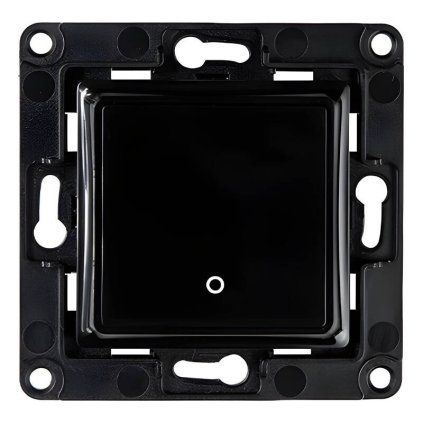 Shelly wall switch 1 button (Black)