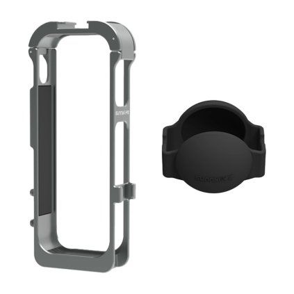 Sunnylife kovový magnetický rámeček se silikonovým krytem čoček pro Insta360 X5