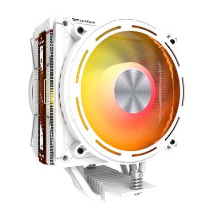 Aktivní chlazení procesoru Darkflash E400 PLUS (bílý)