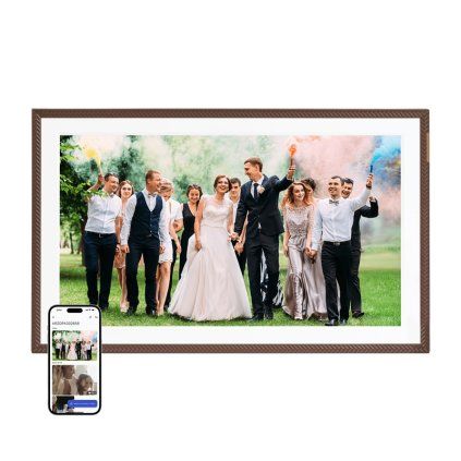 Arzopa D156 (hnědý) 15,6" digitální fotorámeček