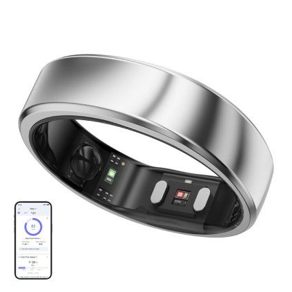 Smartring RingConn Air Gen 2 (velikost 7, stříbrná galaxie)