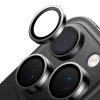 Sklíčko na fotoaparát Lensguard pro iPhone 16 Pro Max (černé)