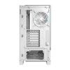 Počítačová skříň Darkflash DY450 PRO s ventilátorem (bílá)
