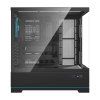 Počítačová skříň Darkflash DY451 PRO s ventilátorem (černá)