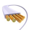 USB kabel Baseus Free2Pull USB-C to iP 20W 1m (purple)