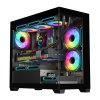 Počítačová skříň Darkflash C218M + 6 ventilátorů ARGB (černé)  DarkFlash