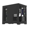 Počítačová skříň Darflash FT418 + 6 ventilátorů aRGB (černá)  DarkFlash