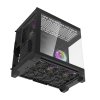 Počítačová skříň Darflash FT418 + 6 ventilátorů aRGB (černá)  DarkFlash