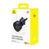 Držák do auta s indukční nabíječkou Baseus MagPro 15W Qi2.0 (černý)  Baseus