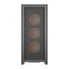 Počítačová skříň DarkFlash AIRNOVA (černá) + 3 ventilátory  DarkFlash