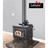 Ventilátor krbový CROWN s podstavcem 150mm  Cattara