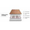 LARX Heating Mat LSDTS rohož, 0,5 x 10 m, 800 W