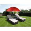 Zahradní slunečník červený 240 cm  Cappa Garden