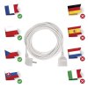 Prodlužovací kabel EMOS 10 m, 1 zásuvka, bílý, PVC, 1,5 mm2  EMOS