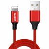 Baseus Yiven Lightning kabel180 cm 2A - červený