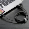 Baseus Cafule USB Lightning kabel 1,5A 2m (šedo-černý)