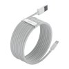 Baseus Simple Wisdom Data kabel Kit USB to Lightning 2.4A (2PCS/Set）1.5m - bílý