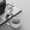 Baseus Simple Wisdom Data kabel Kit USB to Lightning 2.4A (2PCS/Set）1.5m - bílý