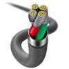 Baseus Jelly kabel USB na Lightning, 2,4A, 1,2 m (černý)